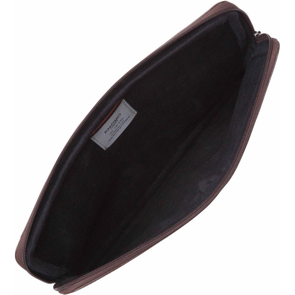 KNOMO USA 13" Leather Laptop Sleeve-Macbook Pro Macbook Air