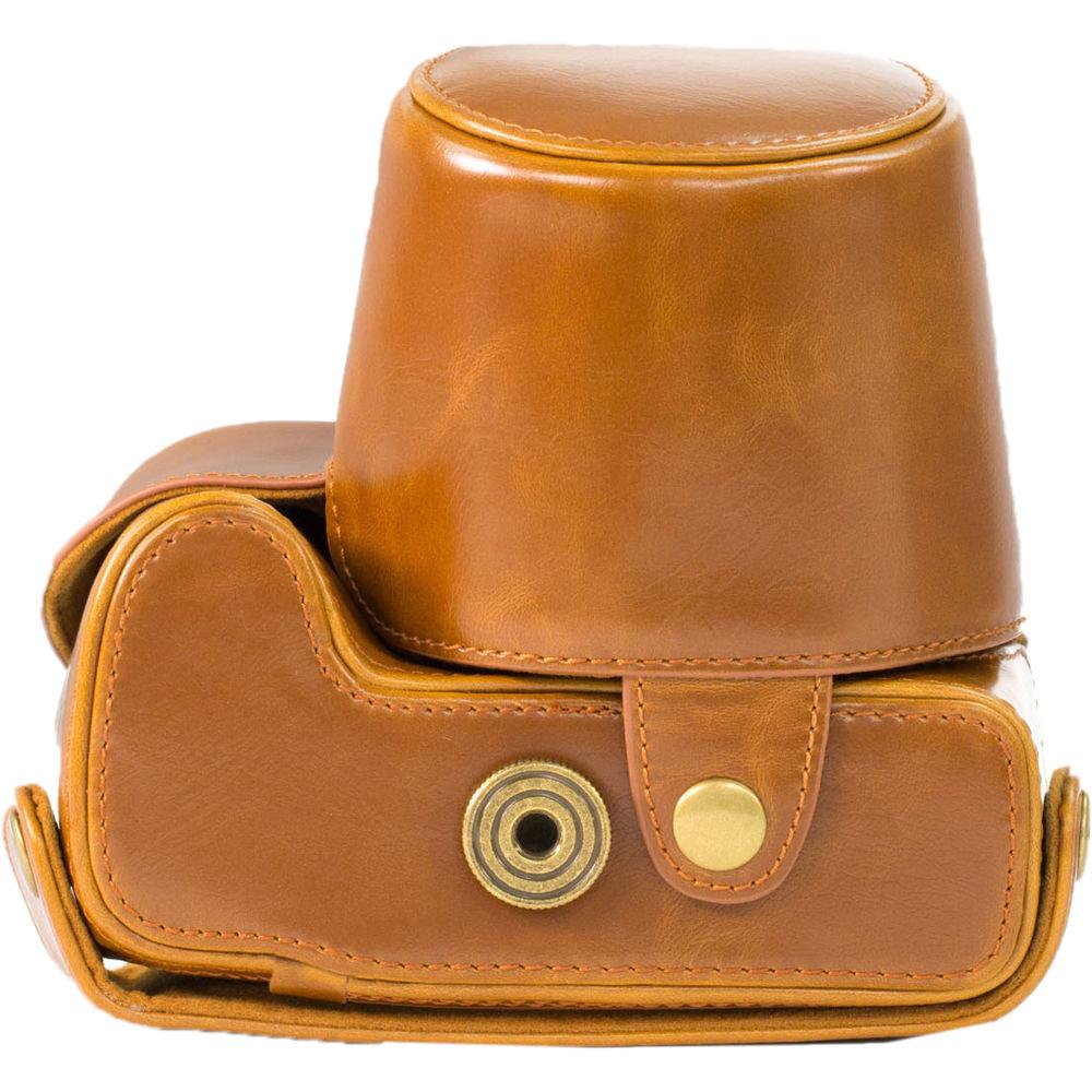 MegaGear Ever Ready PU Leather Camera Case with Strap for Panasonic Lumix DMC-FZ200