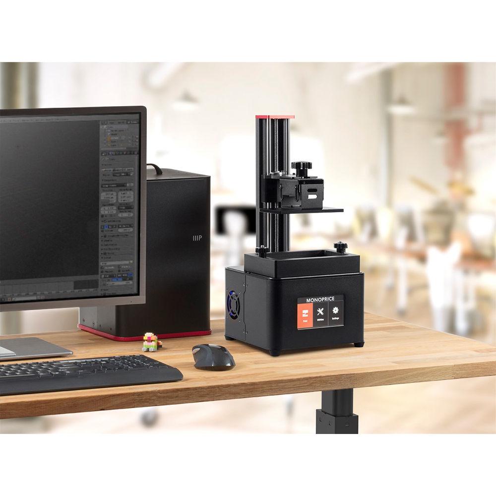 Monoprice Mini Deluxe SLA LCD High-Resolution Resin 3D Printer
