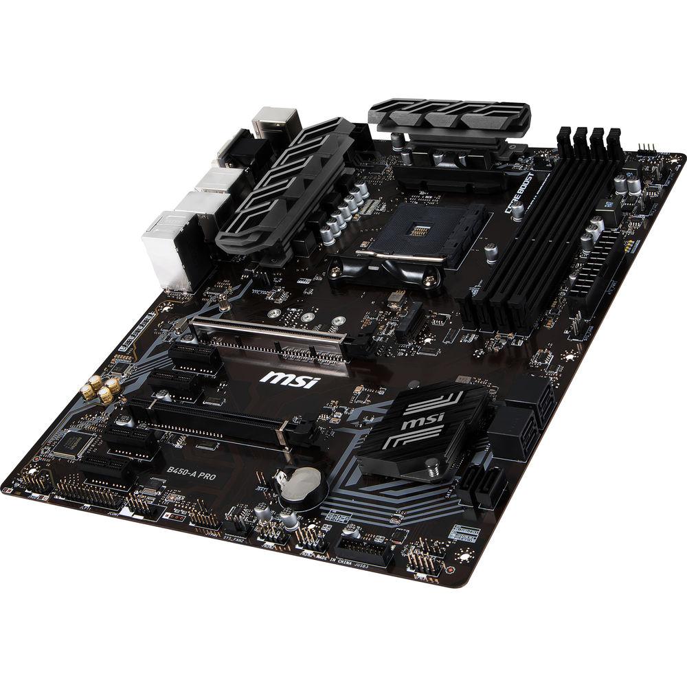 MSI B450-A PRO AM4 ATX Motherboard