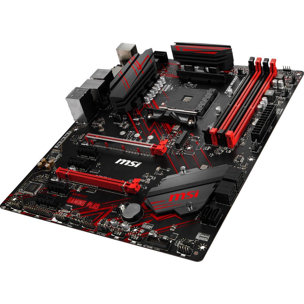 MSI B450 Gaming Plus AM4 ATX Motherboard