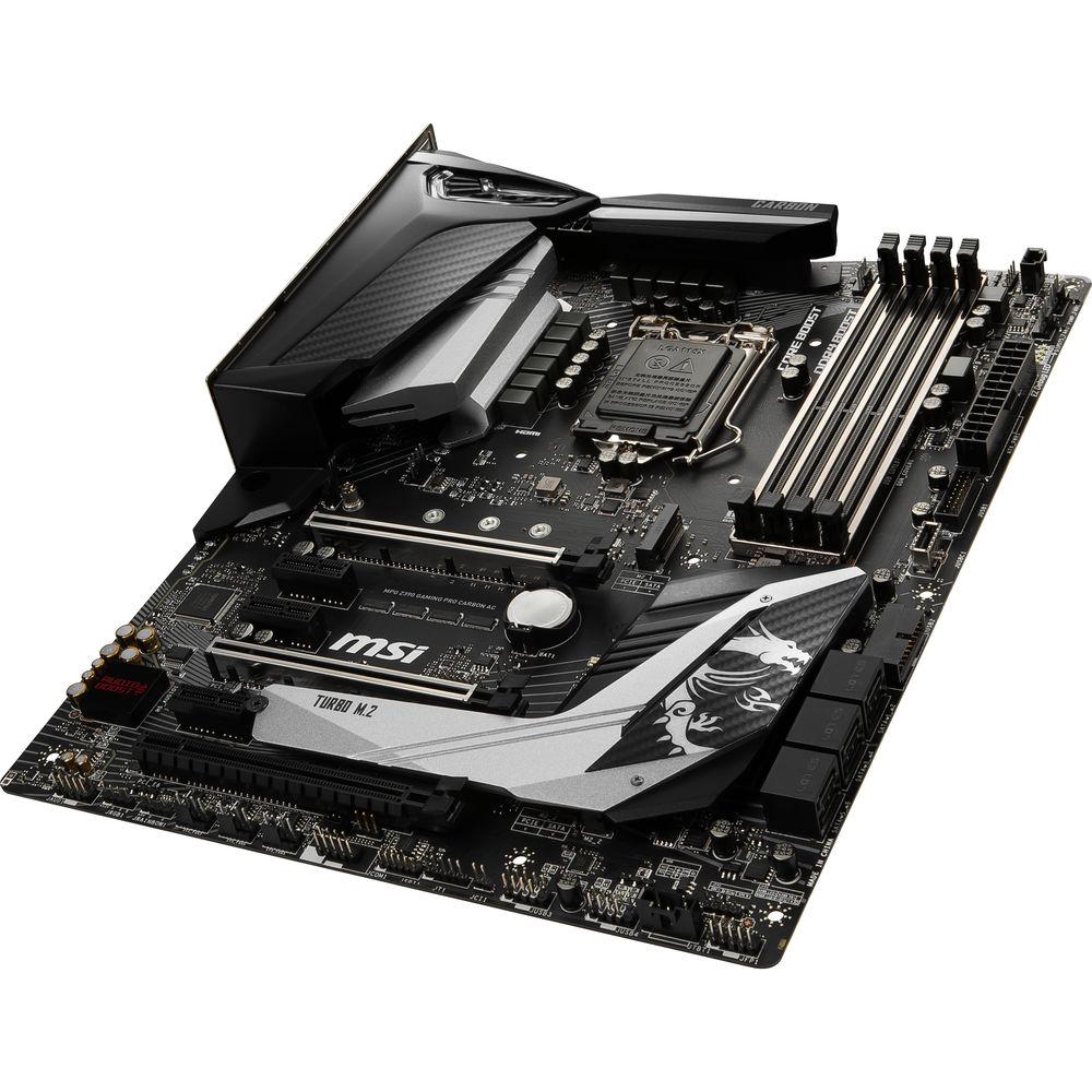 MSI MPG Z390 GAMING PRO CARBON AC LGA 1151 ATX Motherboard