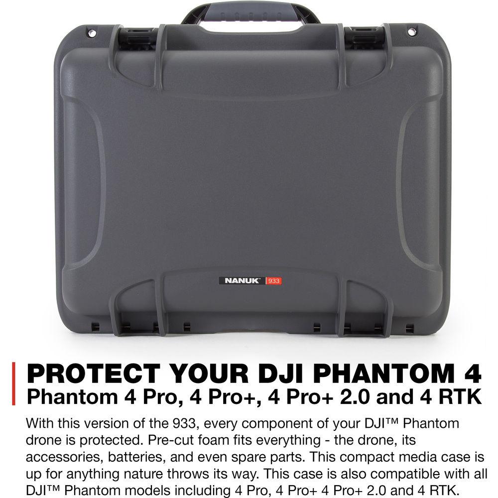 Nanuk 933 Hard-Shell Travel Case for DJI Phantom 4 Drones