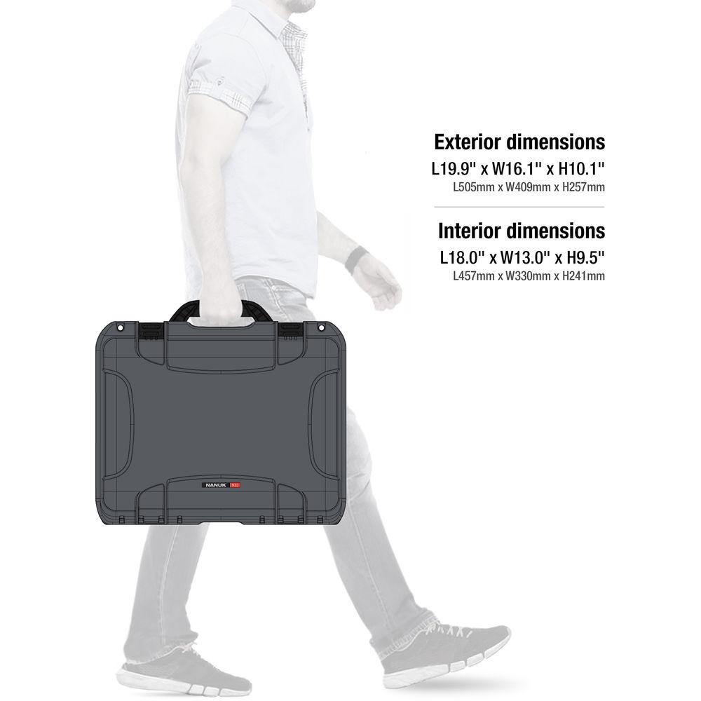 Nanuk 933 Hard-Shell Travel Case for DJI Phantom 4 Drones