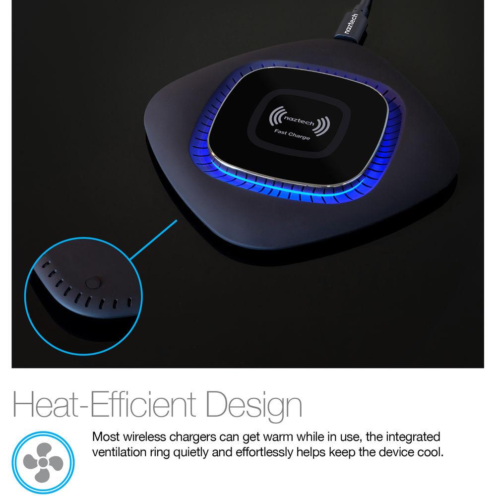 Naztech Power Pad Qi Wireless Fast Charger