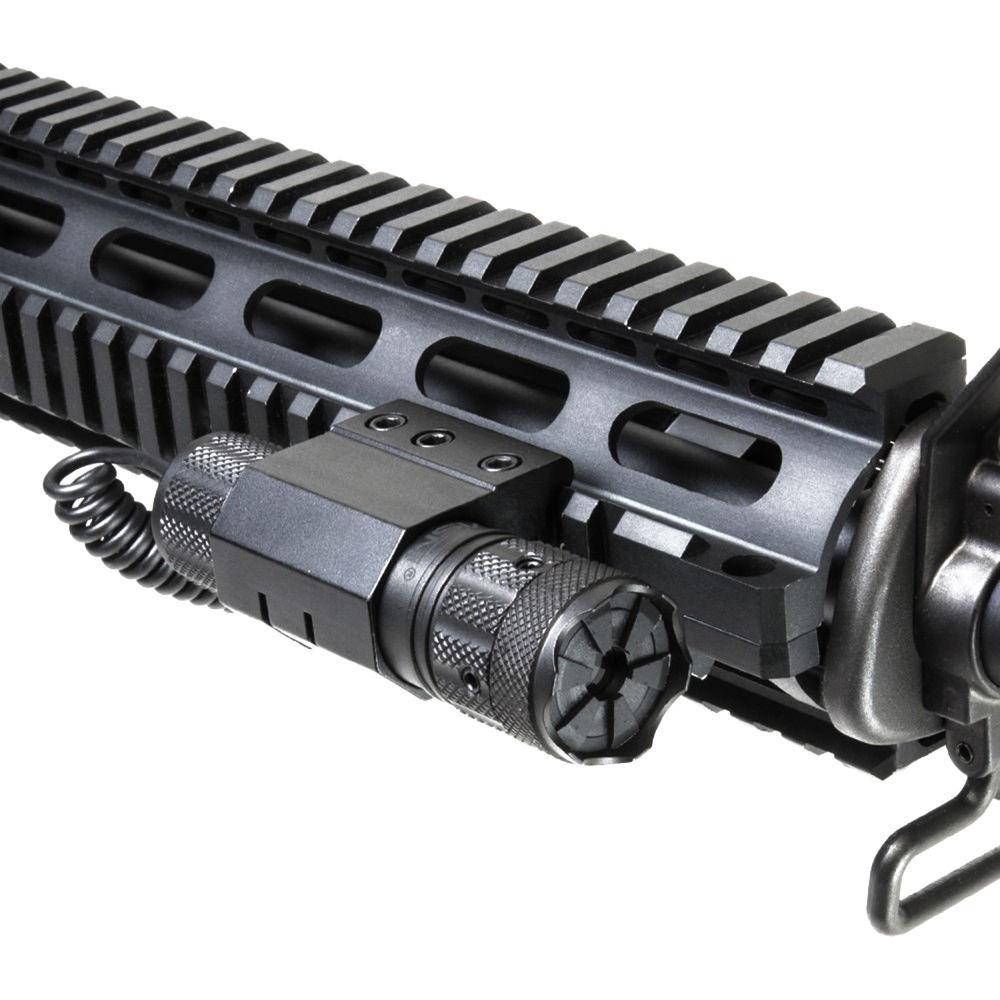 NcSTAR APRLSMG Compact Green Laser with Weaver Mount & Pressure Switch