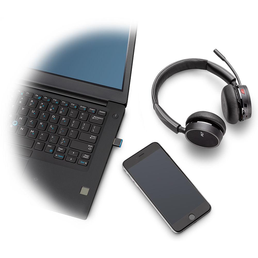 Plantronics Voyager Stereo 4220 UC Bluetooth Headset with USB Type-A Adapter