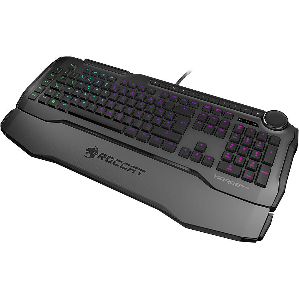 ROCCAT Horde AIMO Membranical RGB Gaming Keyboard, ROCCAT, Horde, AIMO, Membranical, RGB, Gaming, Keyboard