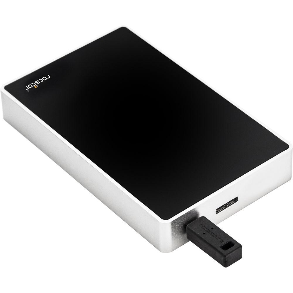 Rocstor 500GB Rocsecure EX31 USB 3.1 Encrypted Portable SSD
