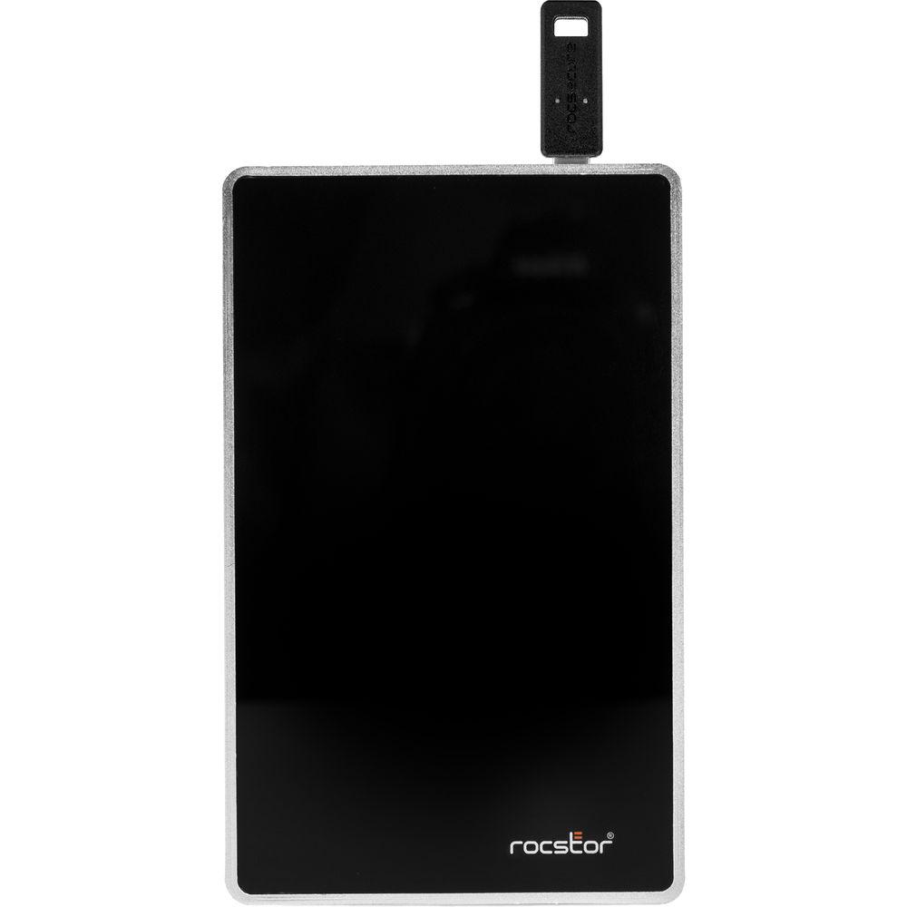 Rocstor 500GB Rocsecure EX31 USB 3.1 Encrypted Portable SSD, Rocstor, 500GB, Rocsecure, EX31, USB, 3.1, Encrypted, Portable, SSD