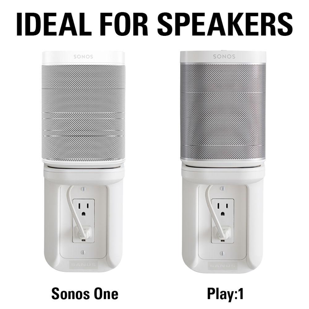 SANUS Outlet Shelf for Sonos One & PLAY:1