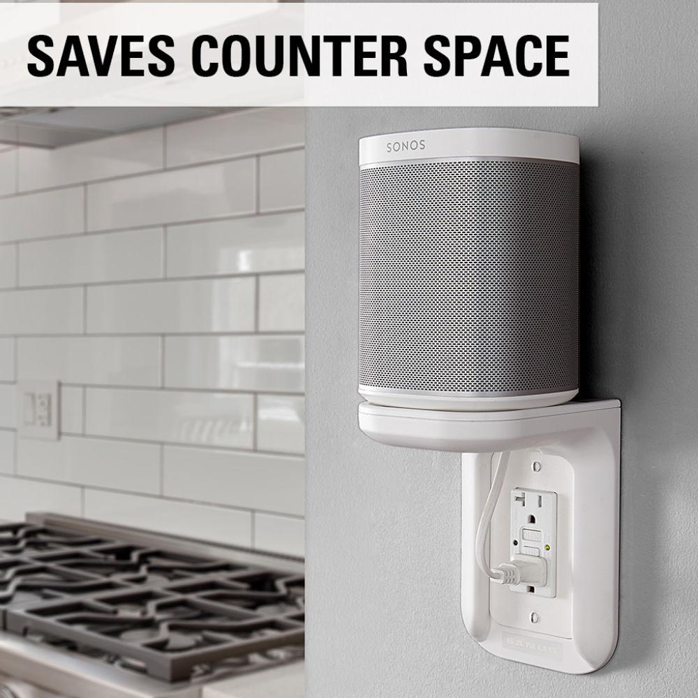 SANUS Outlet Shelf for Sonos One & PLAY:1