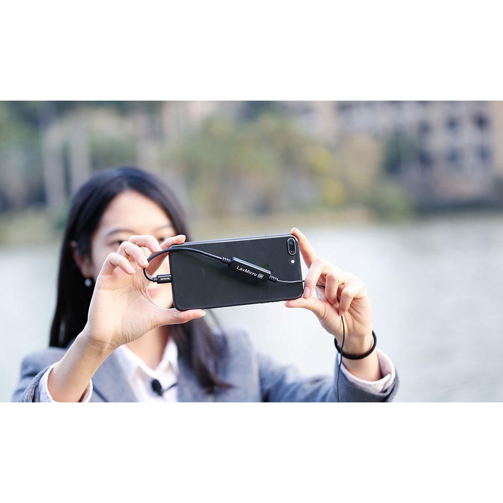 Saramonic LavMicro DI Broadcast Lavalier Microphone with Lightning Connector