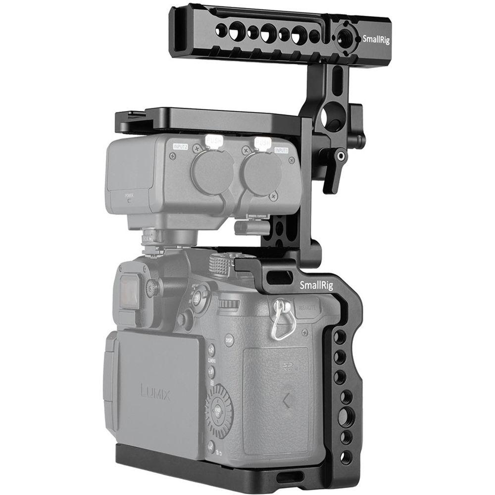 SmallRig 2052 Cage with Helmet Kit for Panasonic LUMIX GH5 5S & DMW-XLR1