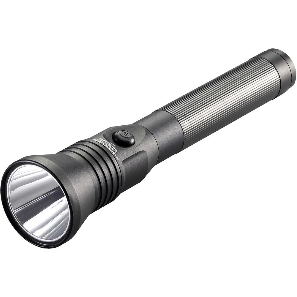 Streamlight Stinger DS HPL Rechargeable LED Flashlight with Two 120 100 VAC 12 VDC Smart Chargers
