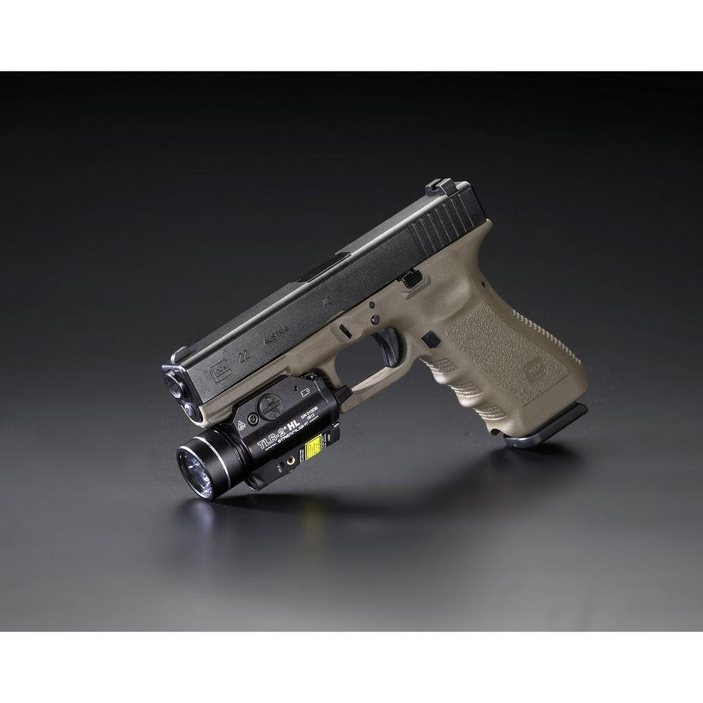 Streamlight TLR-2 HL High-Lumen Rail-Mounted Strobing Tactical Light with Red Laser