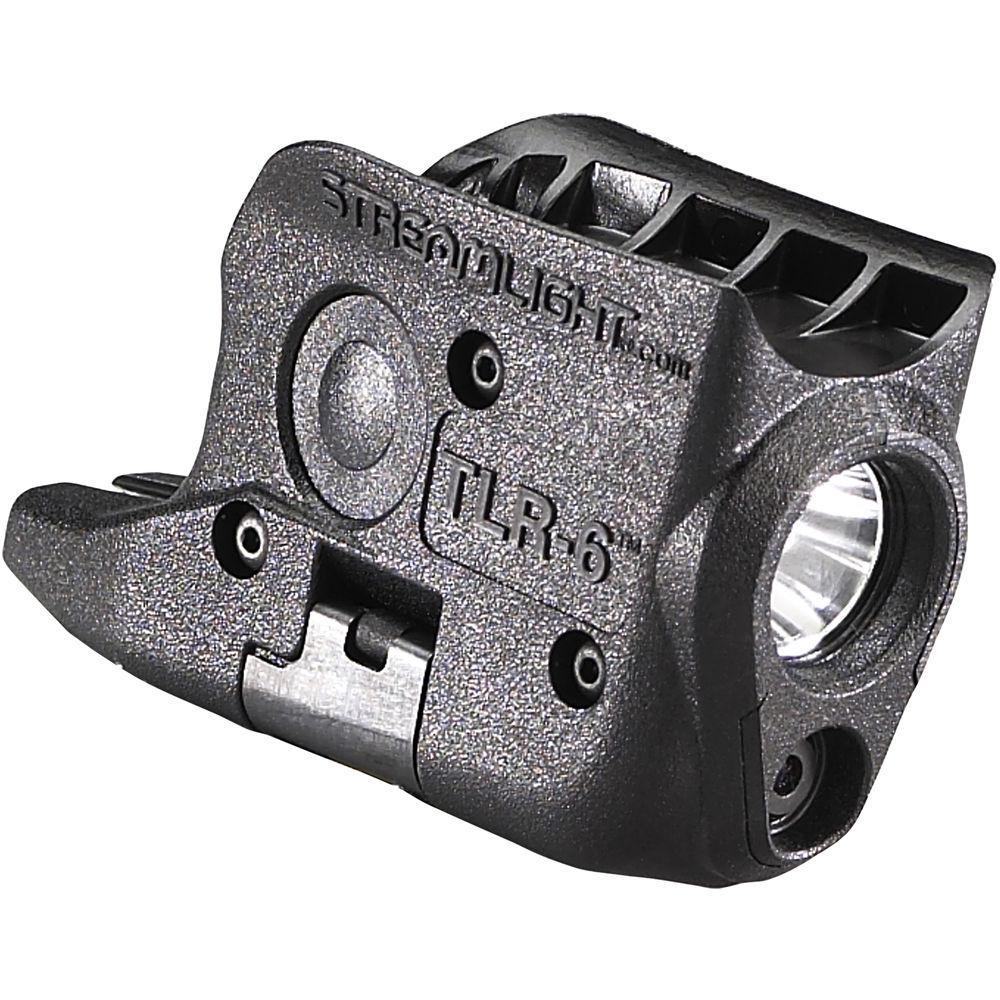 Streamlight TLR-6 Gun-Mounted Tactical Light with Red Aiming Laser for Glock 42 43
