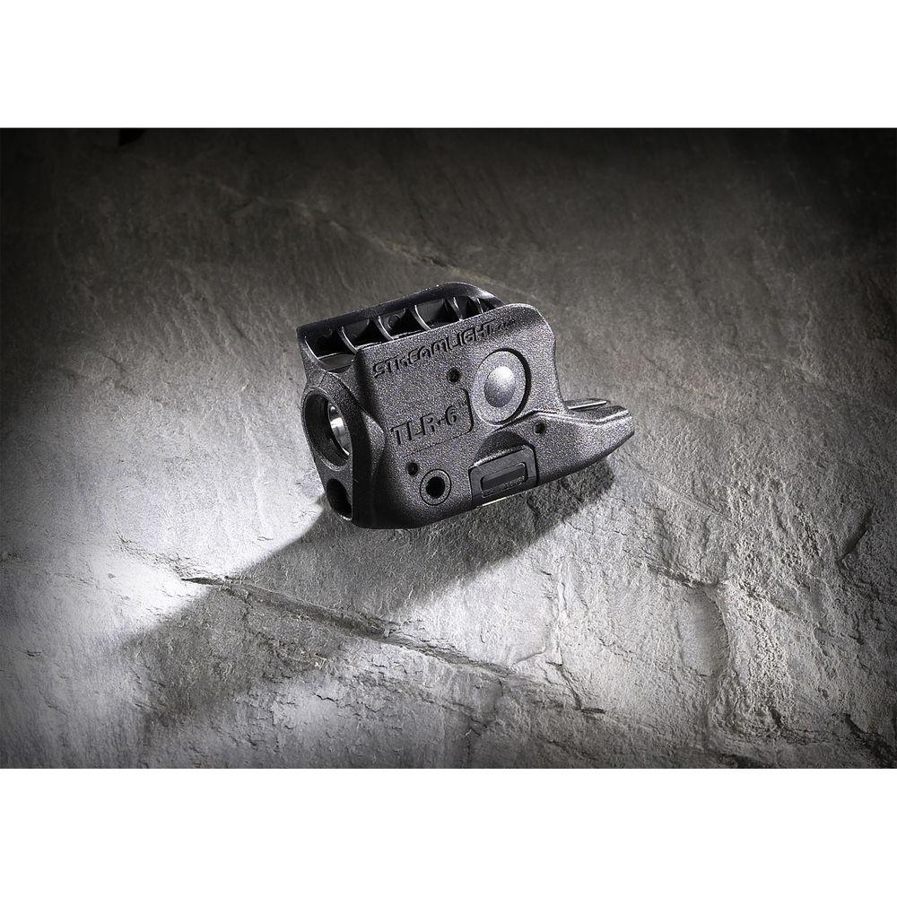 Streamlight TLR-6 Gun-Mounted Tactical Light with Red Aiming Laser for Glock 42 43