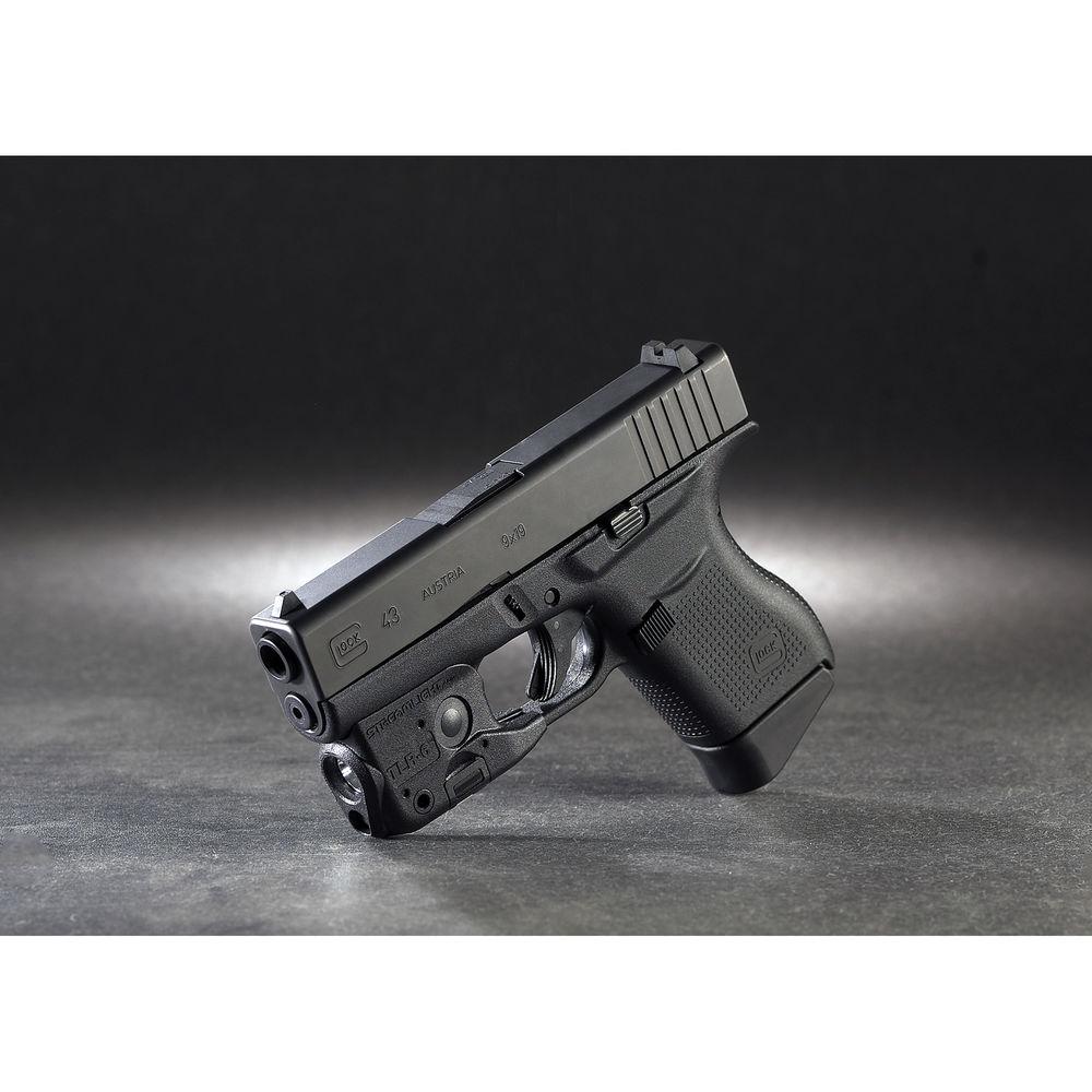 Streamlight TLR-6 Gun-Mounted Tactical Light with Red Aiming Laser for Glock 42 43