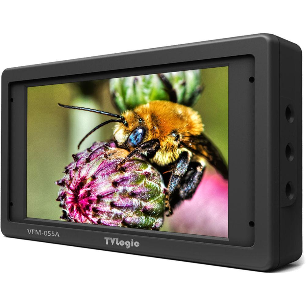 TVLogic VFM-055A 5.5" OLED On-Camera Monitor with L-Series Type Plate