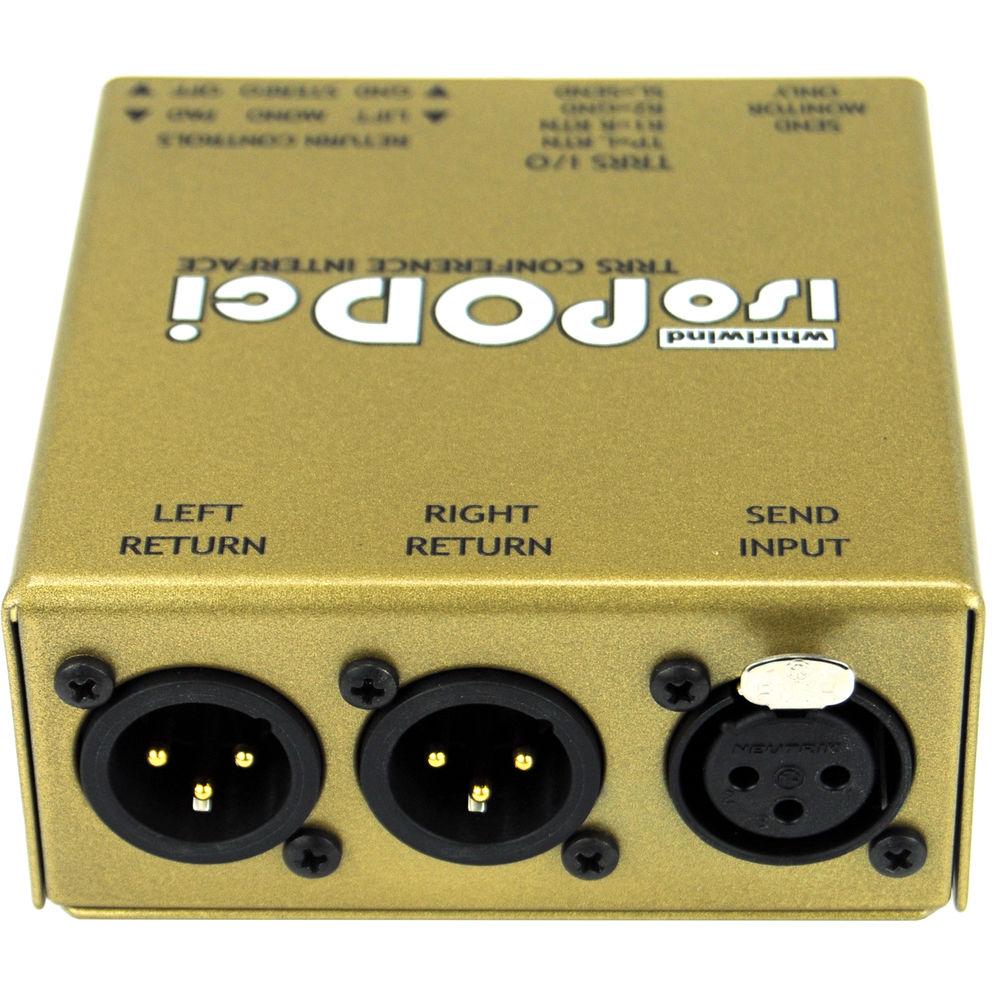 Whirlwind ISOPODci Audio Interface for Mobile Device Headsets