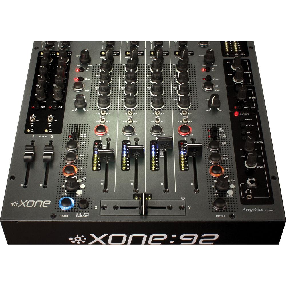 Allen & Heath XONE:92 Professional Six-Channel Club DJ Mixer
