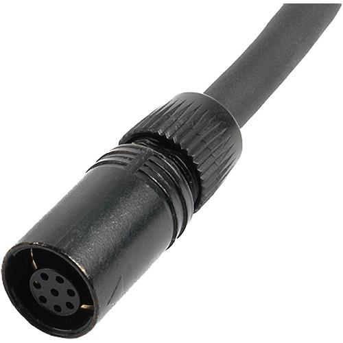 Remote Audio Betacam Breakaway Cable 2-Foot Camera End with 8-pin Quick Connector, Two 3-pin XLR Connectors and 1 8" Mini Return