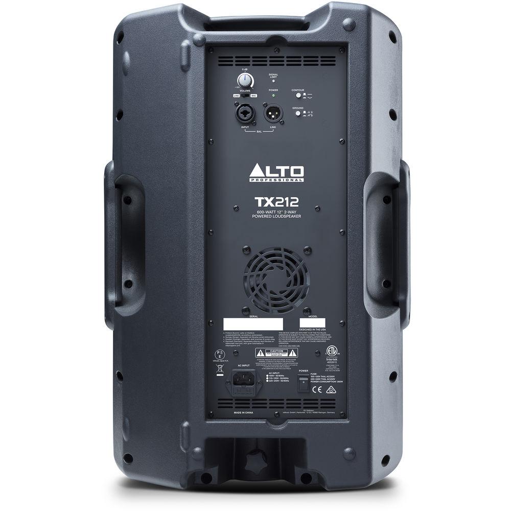 Alto Professional TX212 12" 2-Way 600W Powered Loudspeaker
