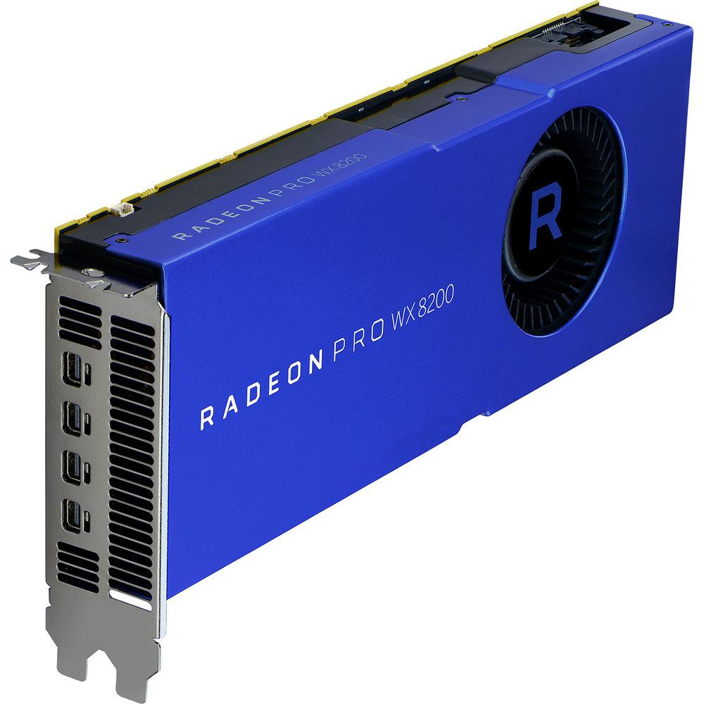 AMD Radeon Pro WX 8200 Graphics Card, AMD, Radeon, Pro, WX, 8200, Graphics, Card