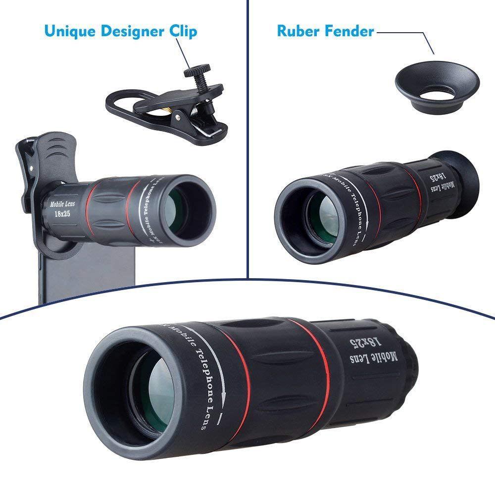 Apexel 18x Optical Telephoto Lens for Smartphones
