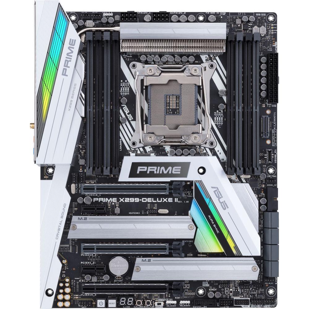ASUS Prime X299-Deluxe II LGA 2066 ATX Motherboard