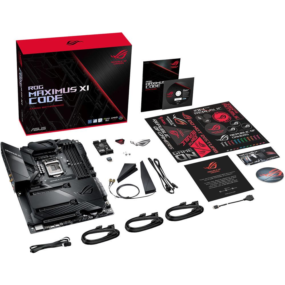 ASUS Republic of Gamers Maximus XI Code LGA 1151 ATX Motherboard