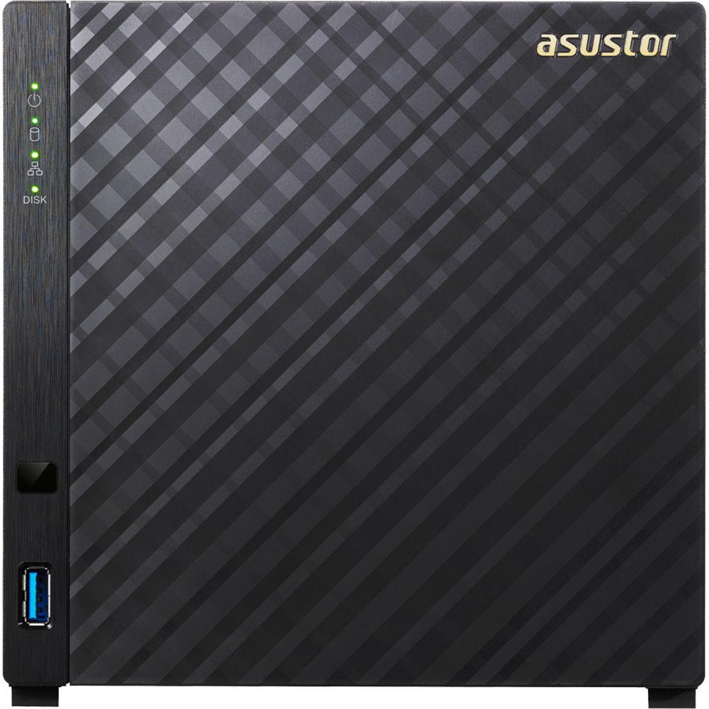 Asustor AS3204T v2 4 Bay Celeron Quad-Core Nas Enclosure Gbe X 2 Usb 3.1-Aes-Ni Hardware Encryption