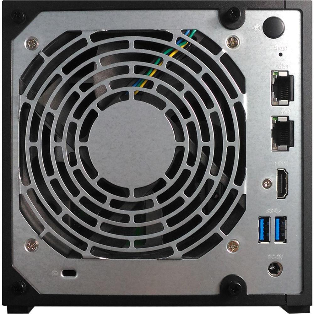 Asustor AS3204T v2 4 Bay Celeron Quad-Core Nas Enclosure Gbe X 2 Usb 3.1-Aes-Ni Hardware Encryption