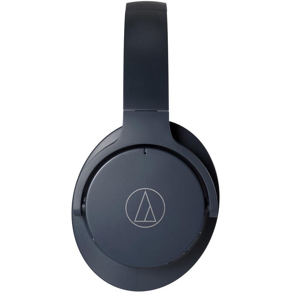 Audio-Technica Consumer ATH-ANC500BT QuietPoint Wireless Over-Ear Noise-Canceling Headphones