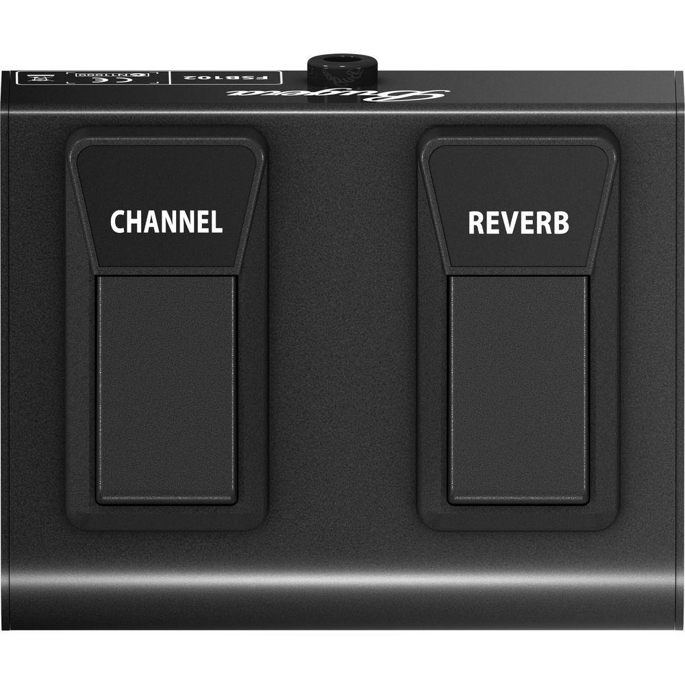 Bugera Heavy-Duty 2-Button Footswitch with Metal Case for 1990 Amp, with 15