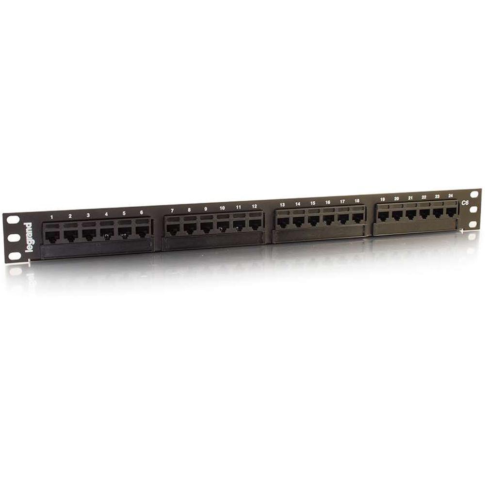C2G Patch Panel 110-Type CAT6 24-Port