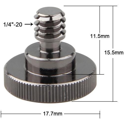 CAMVATE 1 4"-20 Female To 1 4"-20 Male Screw Adapter