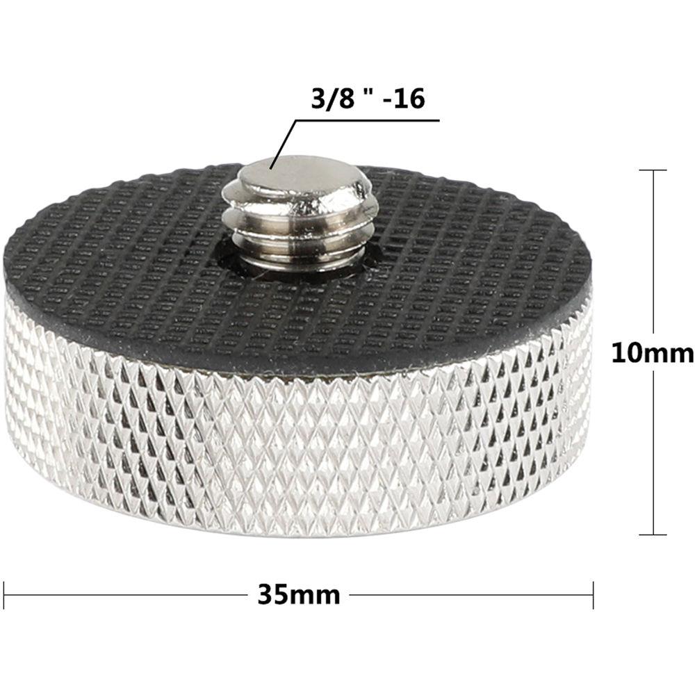 CAMVATE 1 4"-20 Female To 3 8"-16 Male Screw Adapter For Tripod Camera