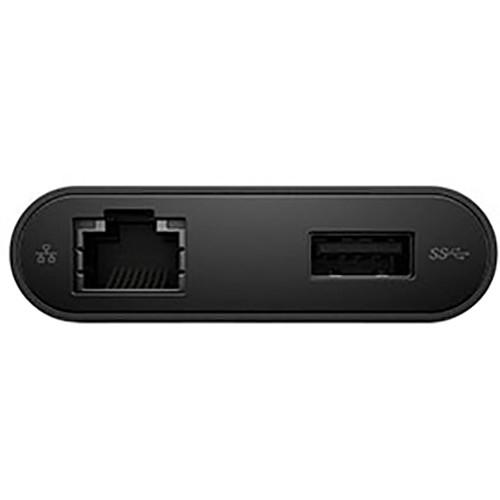 Dell DA200 Adapter USB Type-C to HDMI VGA Ethernet USB 3.0