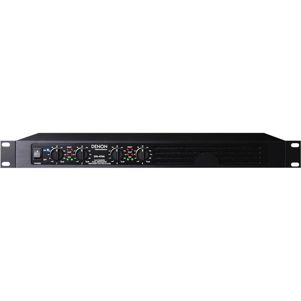 Denon DN-474A - 2x2-Channel, Dual-Impedance Amplifier