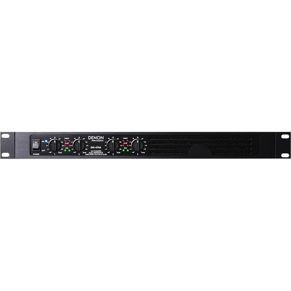 Denon DN-474A - 2x2-Channel, Dual-Impedance Amplifier