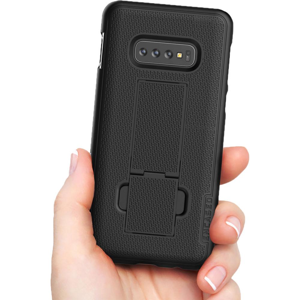 Encased DuraClip Series Slim Fit Case with Belt Clip Holster for Samsung Galaxy S10, Encased, DuraClip, Series, Slim, Fit, Case, with, Belt, Clip, Holster, Samsung, Galaxy, S10