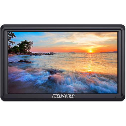 FeelWorld 5.5" 4K On Camera Monitor For Gimbals With DC Power Out.