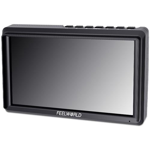 FeelWorld 5.5" 4K On Camera Monitor For Gimbals With DC Power Out.