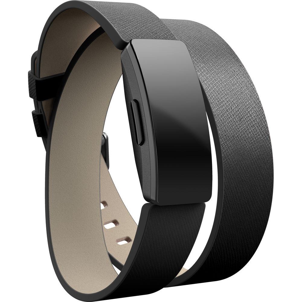 Fitbit Horween Leather Double Wrap Band for Inspire & Inspire HR Fitness Trackers
