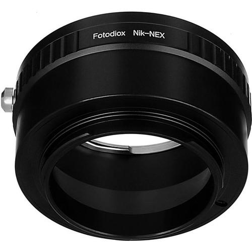 FotodioX Mount Adapter for Nikon F-Mount Lens to Sony E-Mount Camera