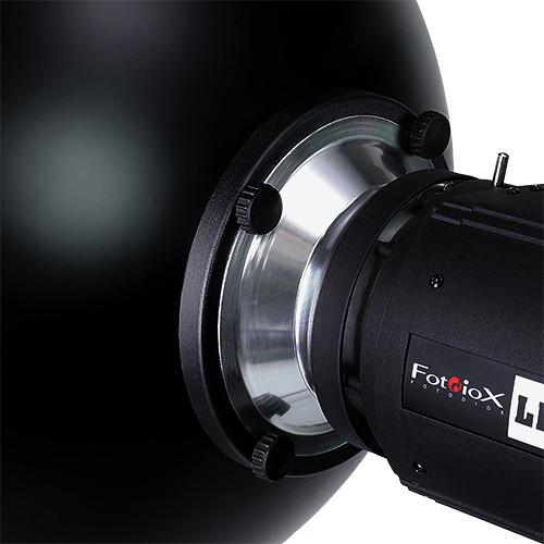 FotodioX Pro Beauty Dish Kit with 50-Degree Honeycomb Grid Multiblitz Varilux Flash heads