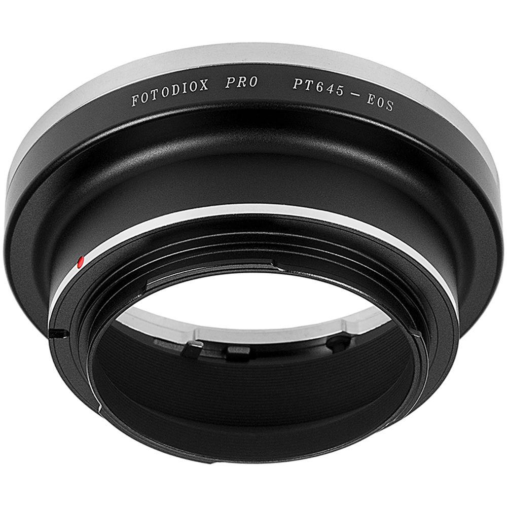 FotodioX Pro Lens Mount Adapter with Generation v10 Focus Confirmation Chip for Pentax 645-Mount Lens to Canon EF or EF-S Mount Camera
