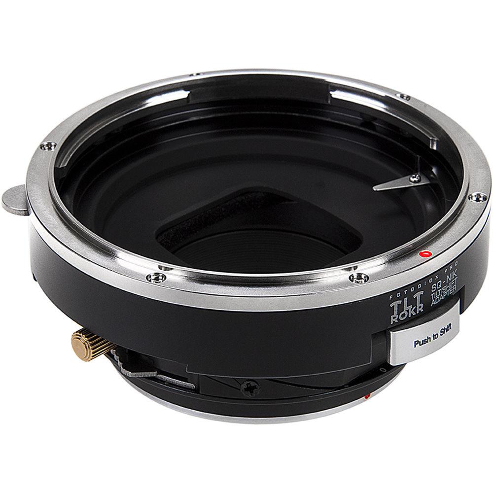 FotodioX Pro TLT ROKR Tilt Shift Lens Mount Adapter for Bronica SQ Lens to Nikon F-Mount Camera